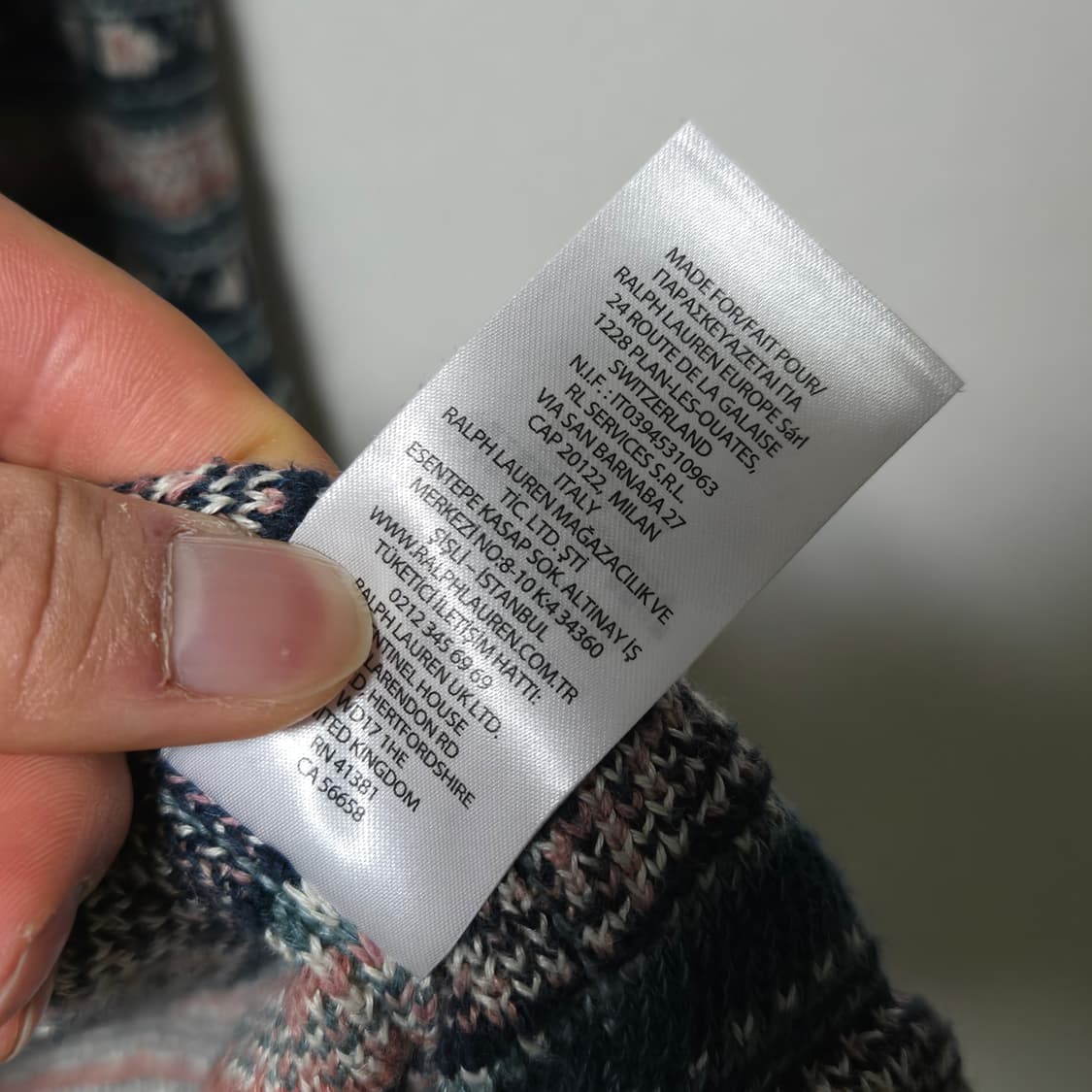 로렌랄프로렌 블랙라벨 가디건 / 여성 가디건/ 여자 가디건  상품이미지6