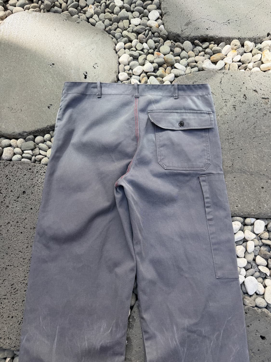 00s Planam Grey Flame Resistant 빈티지워크팬츠 상품이미지8