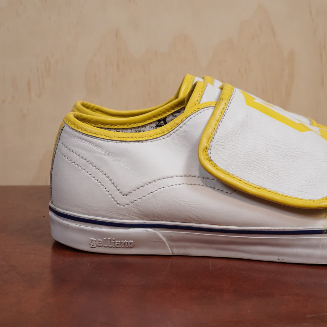 존갈리아노 레더 벨크로 스니커즈 상품이미지6