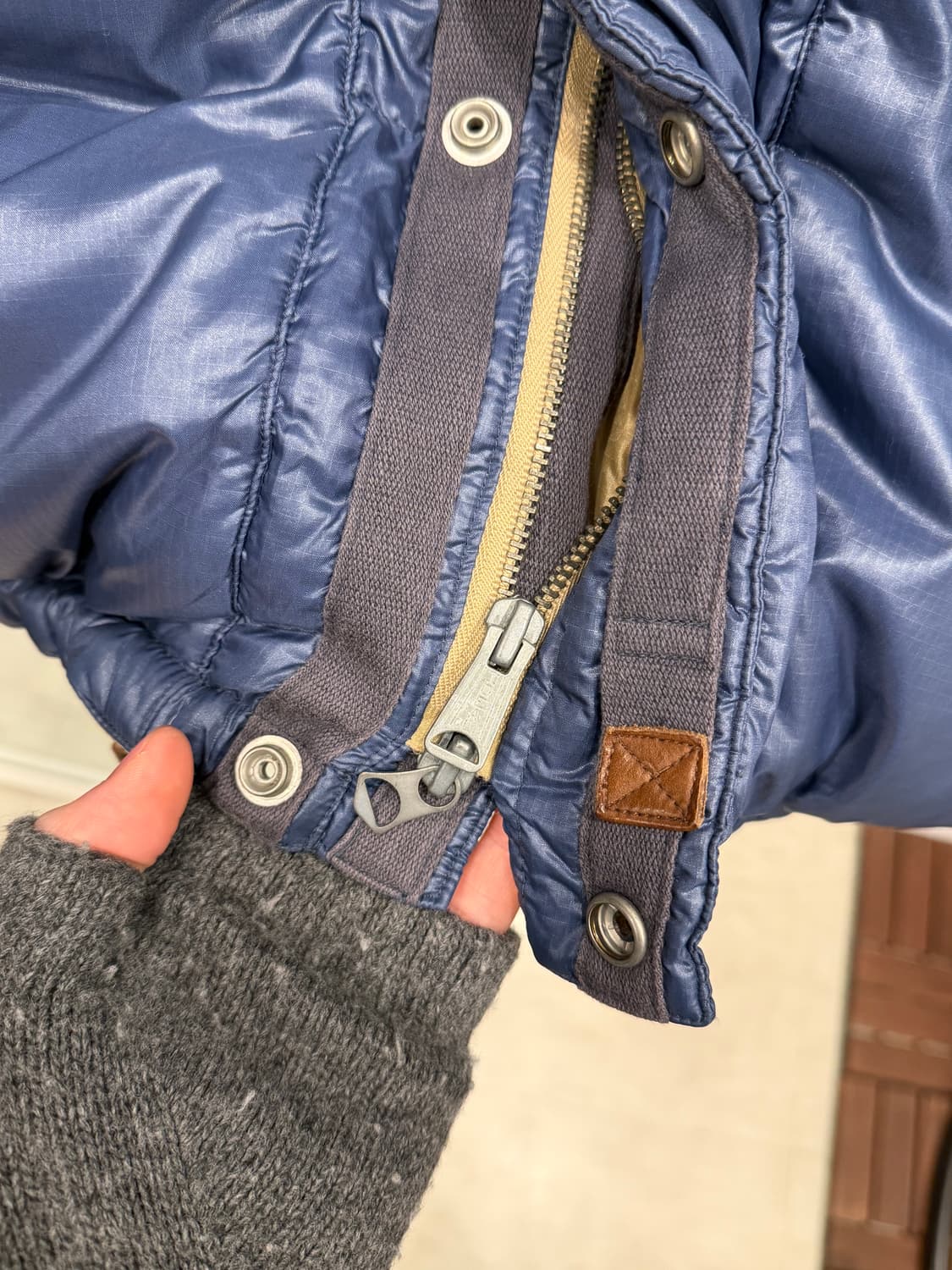 Polo ralph lauren 폴로 랄프로렌 레더 패치 푸퍼 베스트 상품이미지4