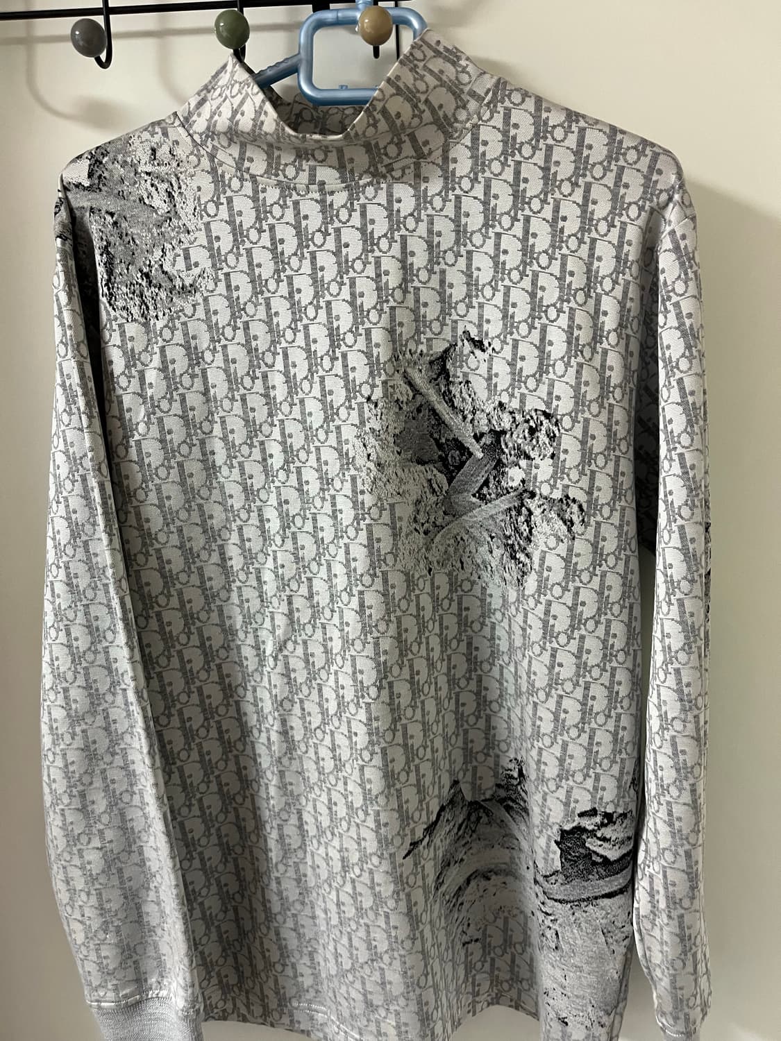 디올 오블리크 아샴 목폴라 티셔츠 상품이미지1