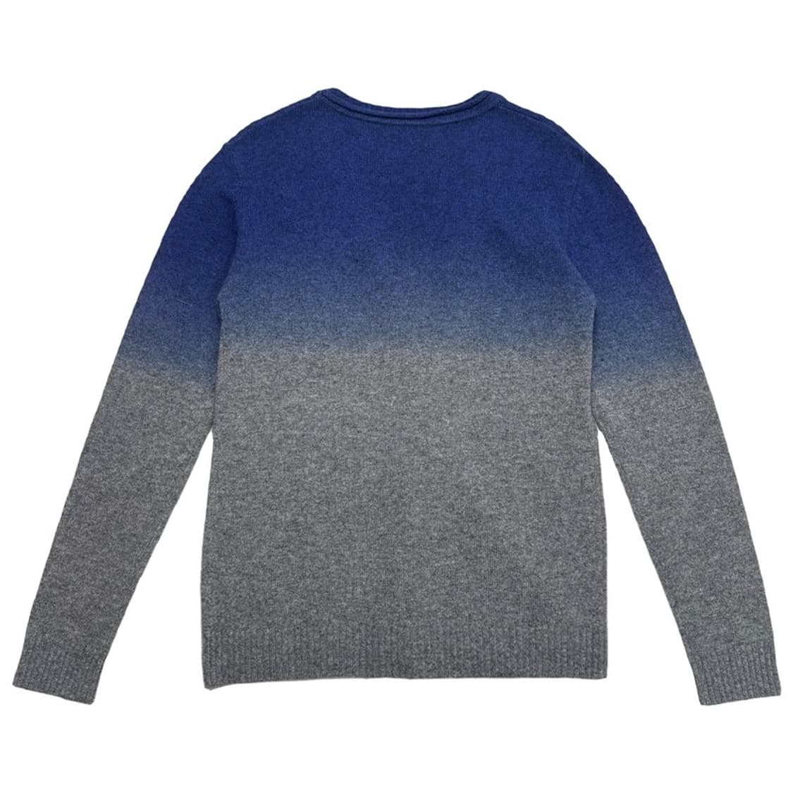 GALLIANO 그라데이션 울 가디건 그레이 2XL 상품이미지9