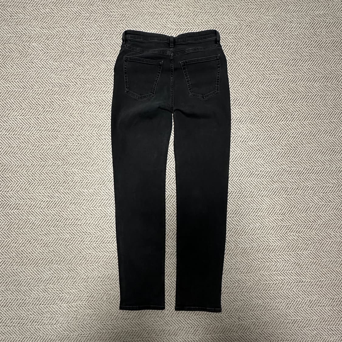 COS slim straight black jeans 상품이미지2