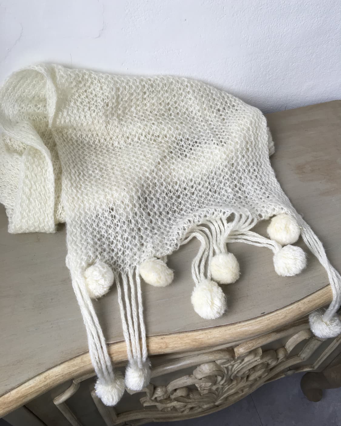 pompom knit muffler 상품이미지5