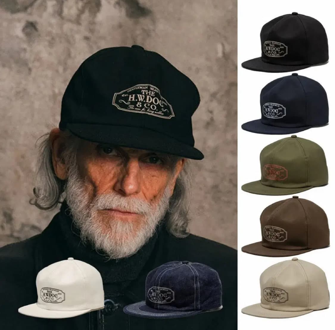 도그앤코(H.W.DOG & CO) 트러커 캡 블랙 one size 상품이미지9