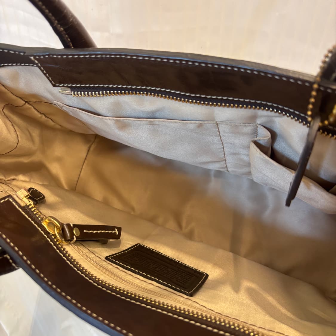 정품 코치 스티치 숄더백   상품이미지10