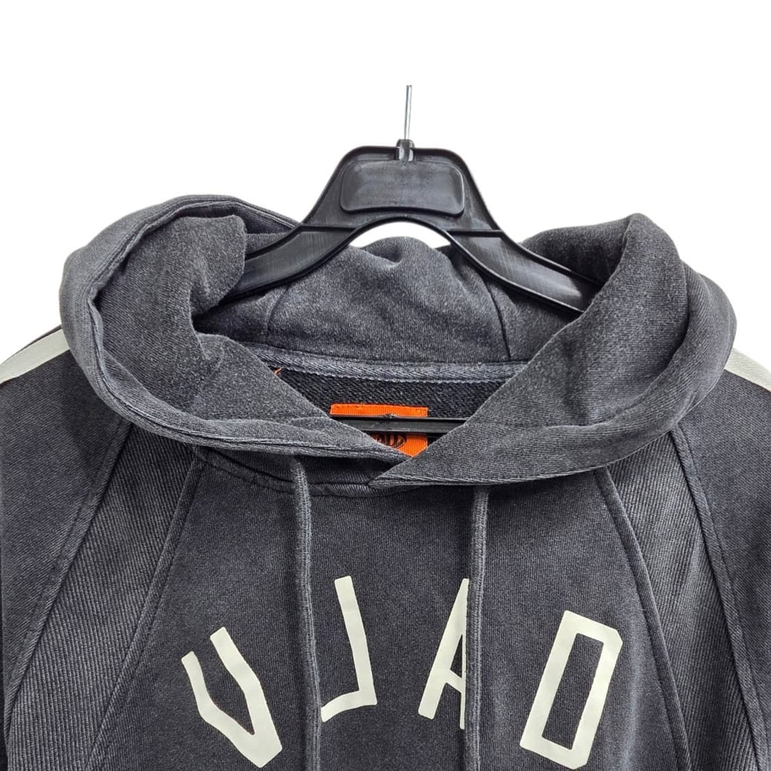 [프립]XL~2XL/디미트리블랙 VLAD 피그먼트 워싱 후드 맨투맨 차콜 상품이미지6
