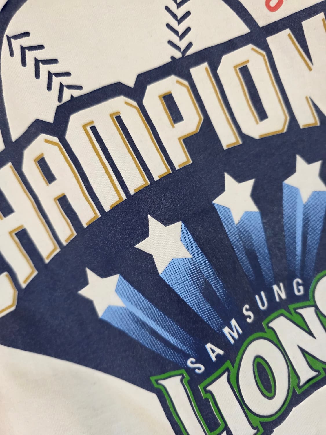 삼성 라이온즈 챔피언 티셔츠 2006년 상품이미지4