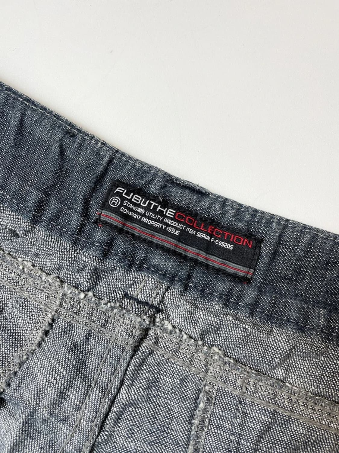 푸부 FUBU 00's 올드스쿨 데님 버뮤다 팬츠 PN9623 상품이미지6