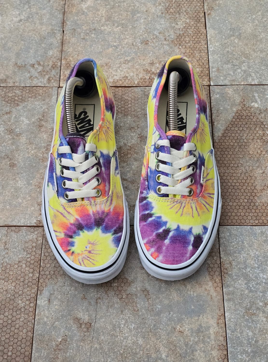 (250)반스 워시드 타이다이 어센틱  상품이미지2