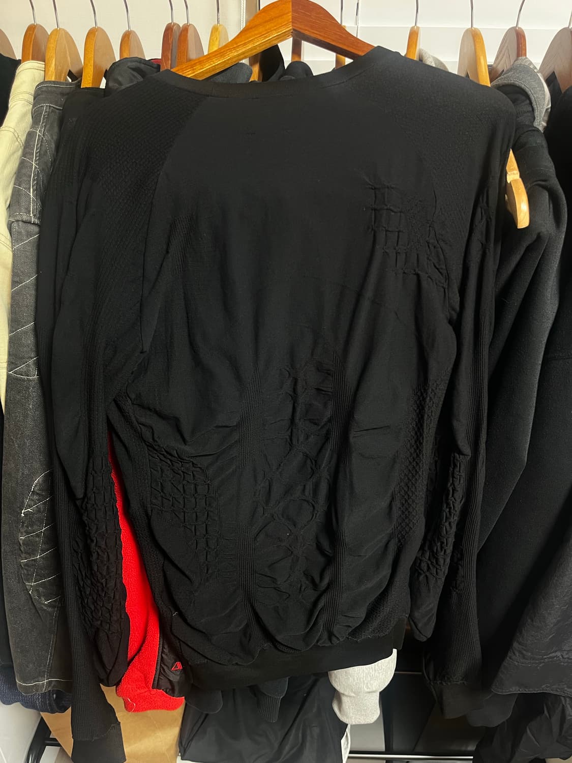 (M) Roa Round Neck 2.0 3D Seamless Black 상품이미지4