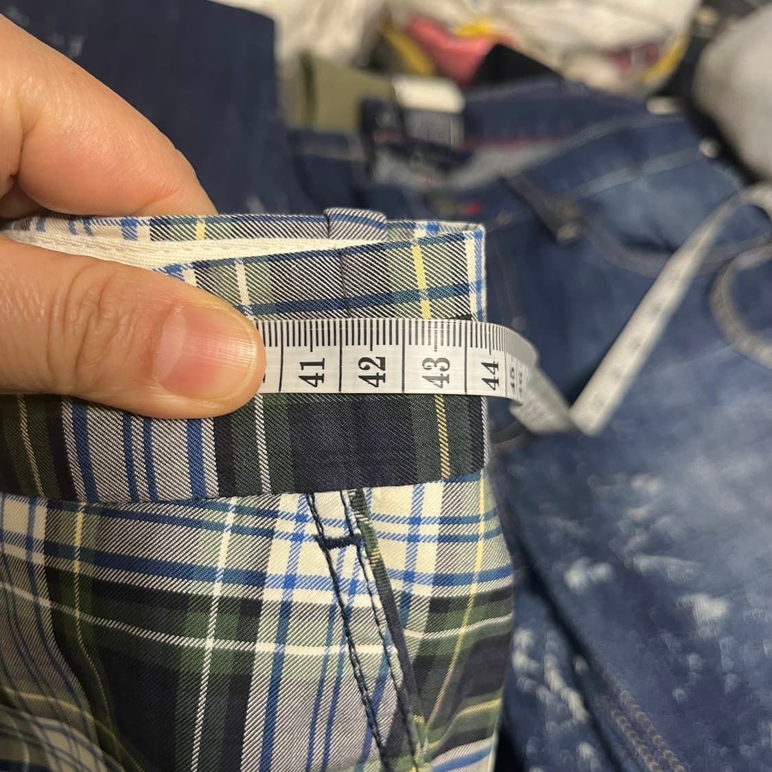 Polo 폴로 골프 체크 팬츠 바지 34 상품이미지4