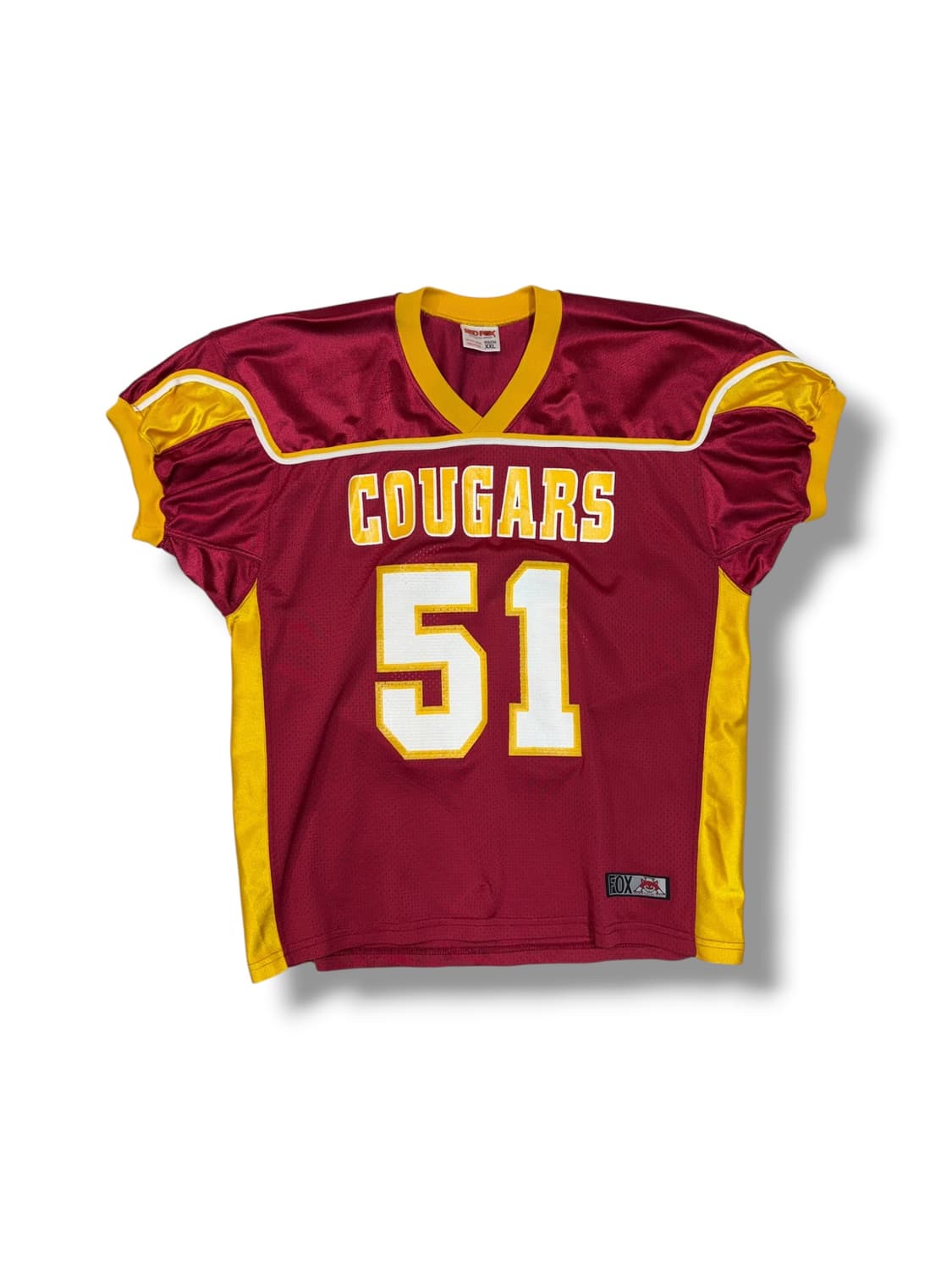 레드폭스 Red Fox 새틴 럭비 져지 made in USA (M)  상품이미지1