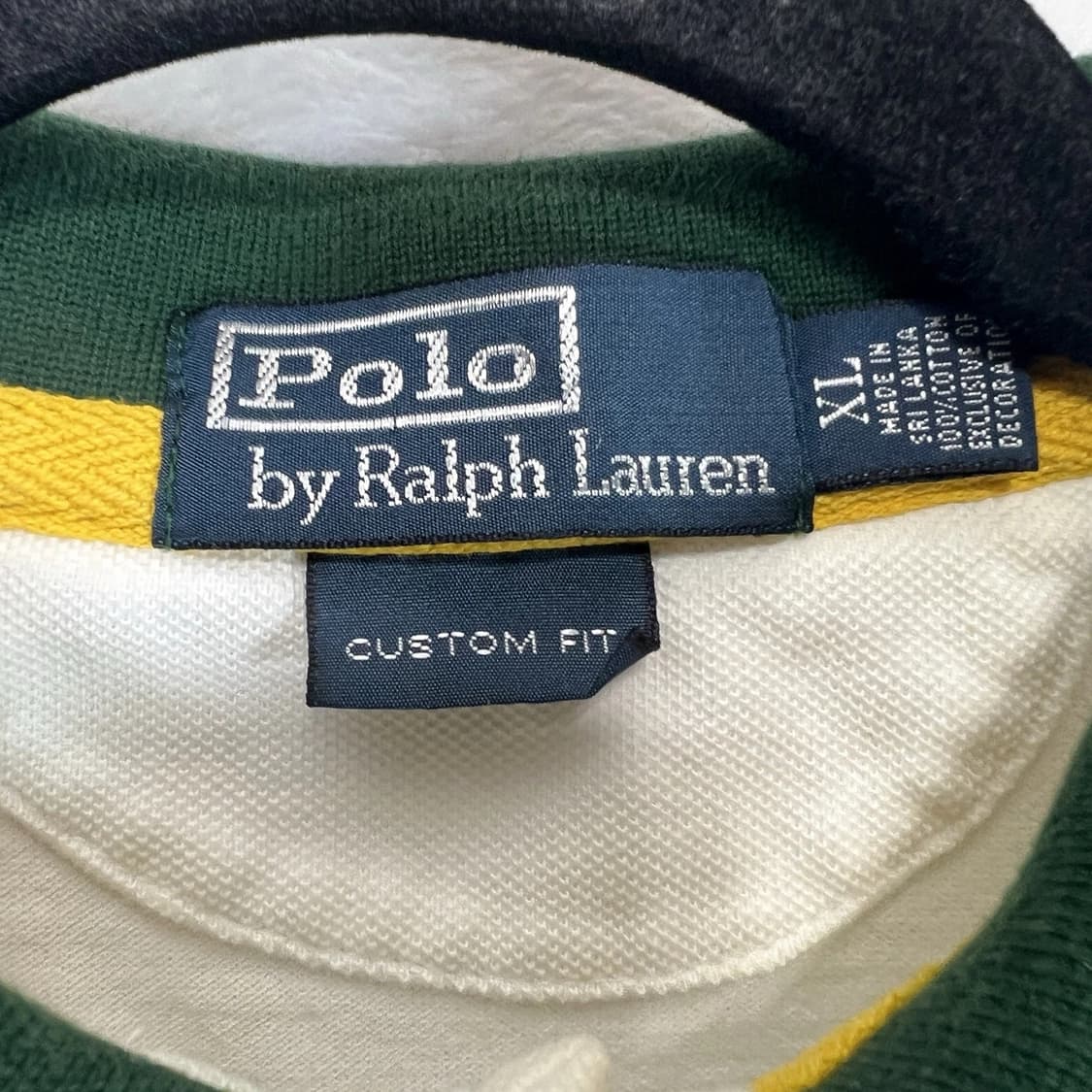 폴로 랄프로렌 빅포니 사선 스트라이프 반팔 카라티 상품이미지3