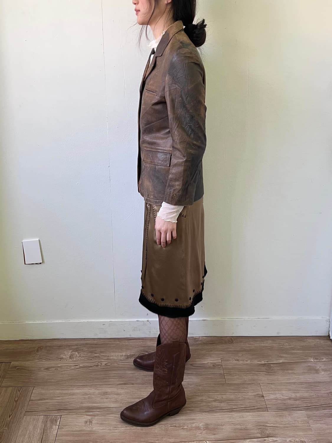 ALBERTA FERRETTI 실크 스커트 상품이미지9