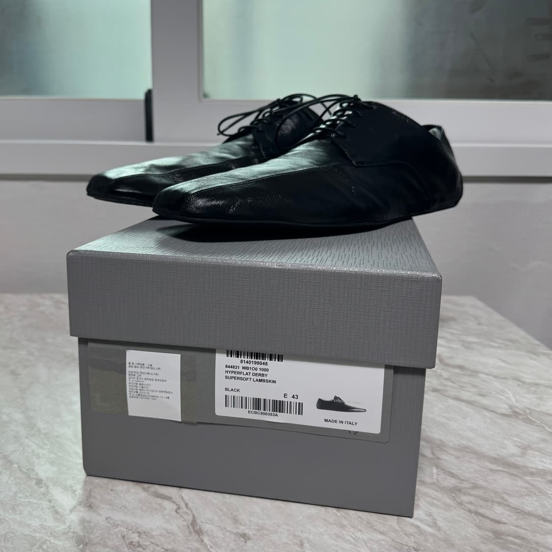 [43] 발렌시아가 하이퍼 더비 블랙 상품이미지2
