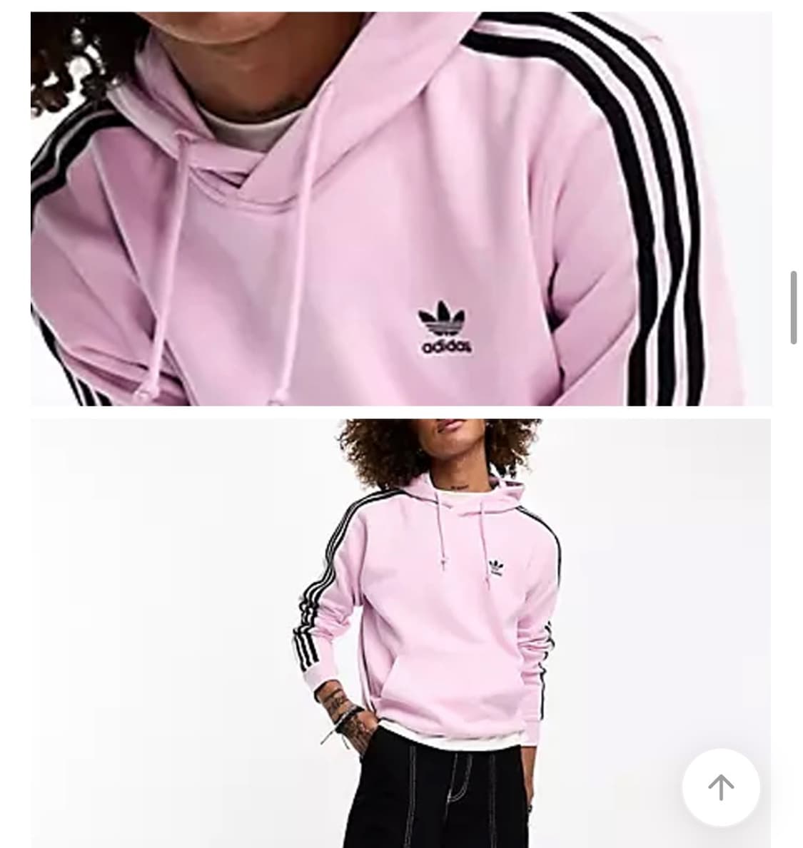 아디다스 아디컬러 후드티 오키드 핑크 상품이미지2