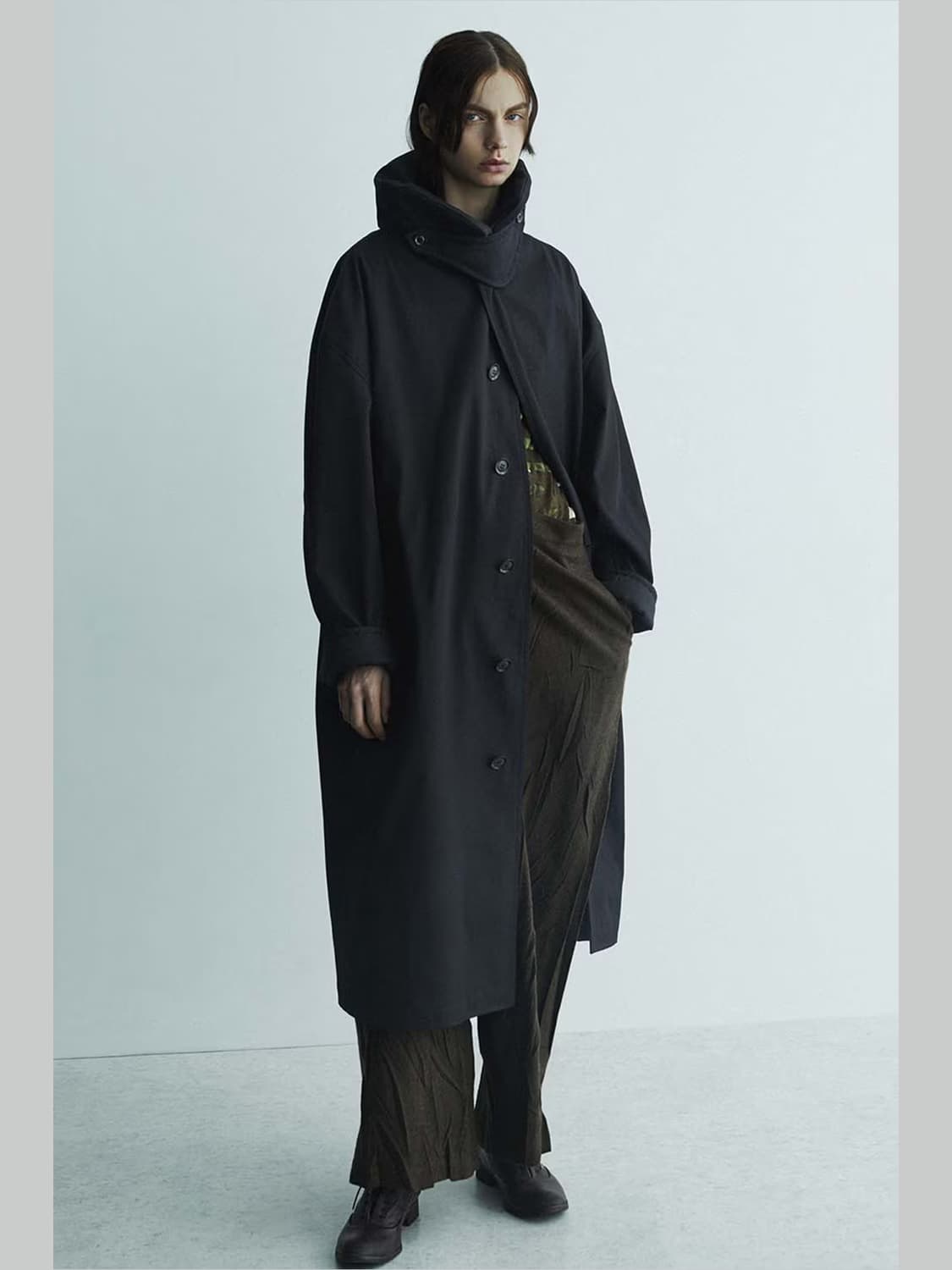 요지 야마모토 서스펜더 울 팬츠  상품이미지1