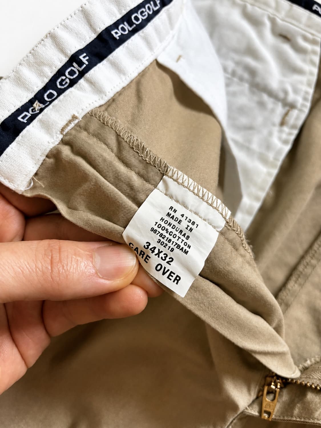90's 폴로 골프 CLASSIC GOLF PANT 36" 데드스탁 상품이미지5
