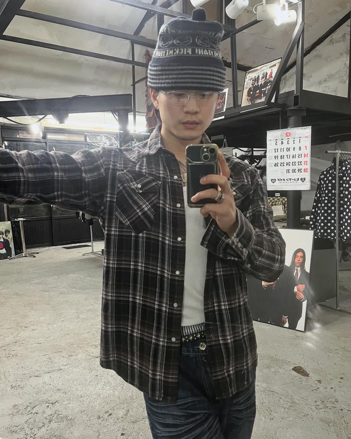 Back Number western shirt 상품이미지2