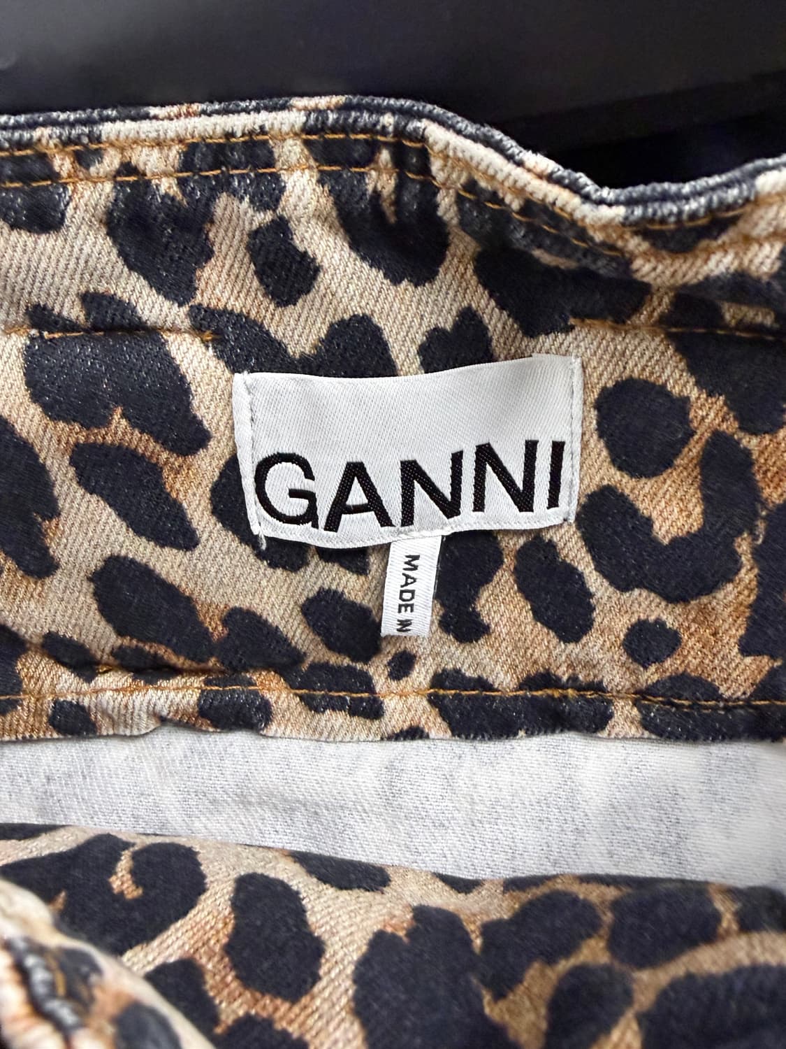 Ganni leopard skirt 36 상품이미지5