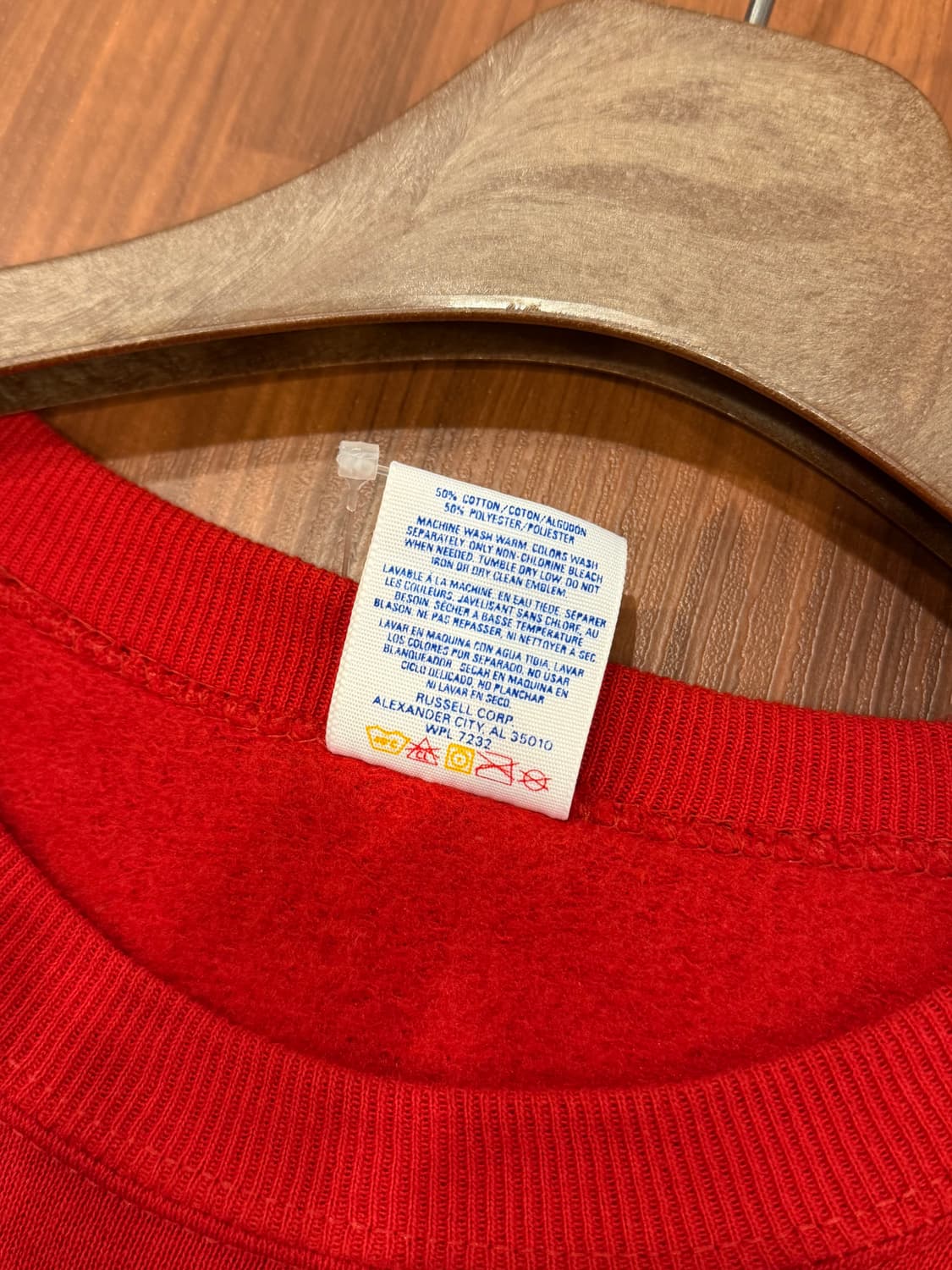 90s Jerzees 저지스 ROSEWOOD 스웻셔츠 (USA) 상품이미지9