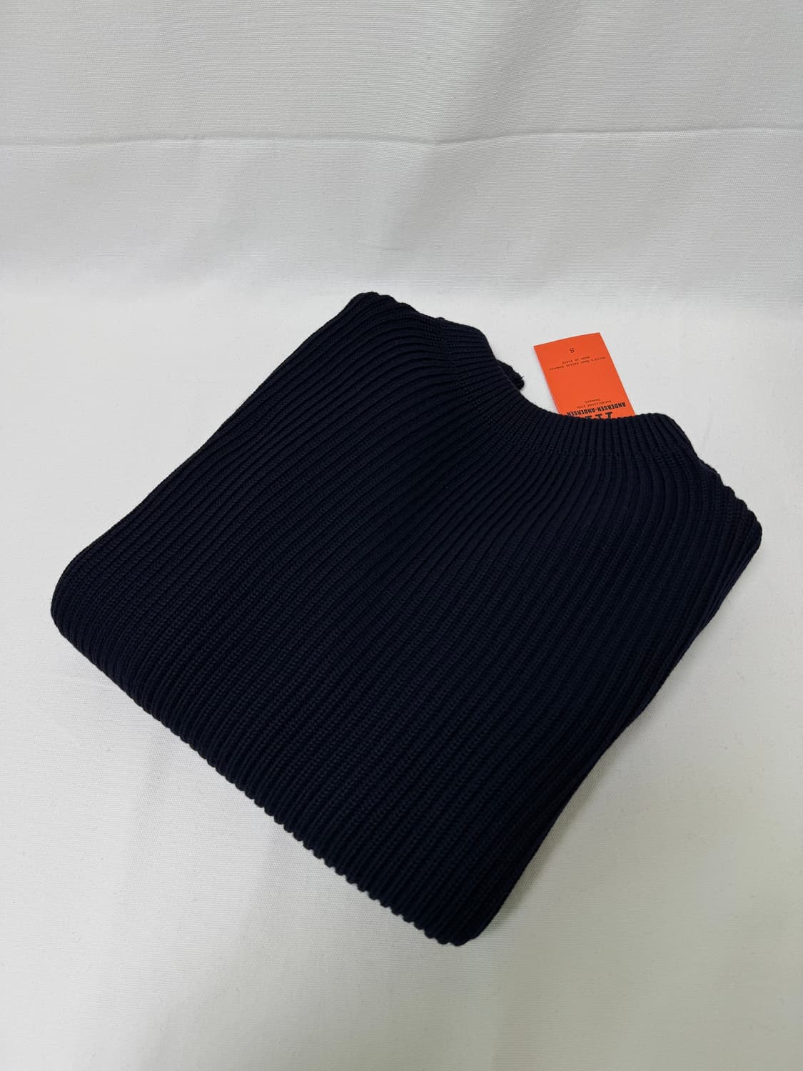 안데르센안데르센 네이비 크루넥 네이비블루 색상 상품이미지6