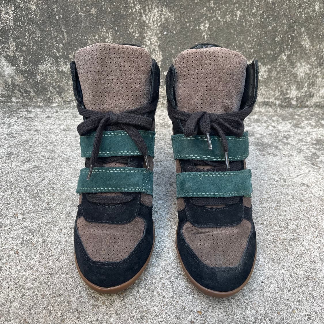 [38] ASH 스웨이드 웨지힐 스니커즈 (245) 상품이미지2