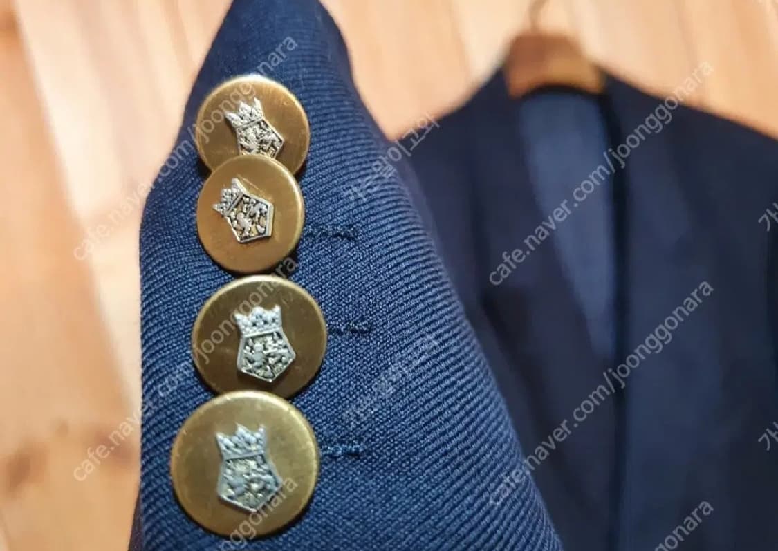 영국 명품 아쿠아스큐텀 금장 더블버튼 자켓 95 100 상품이미지2
