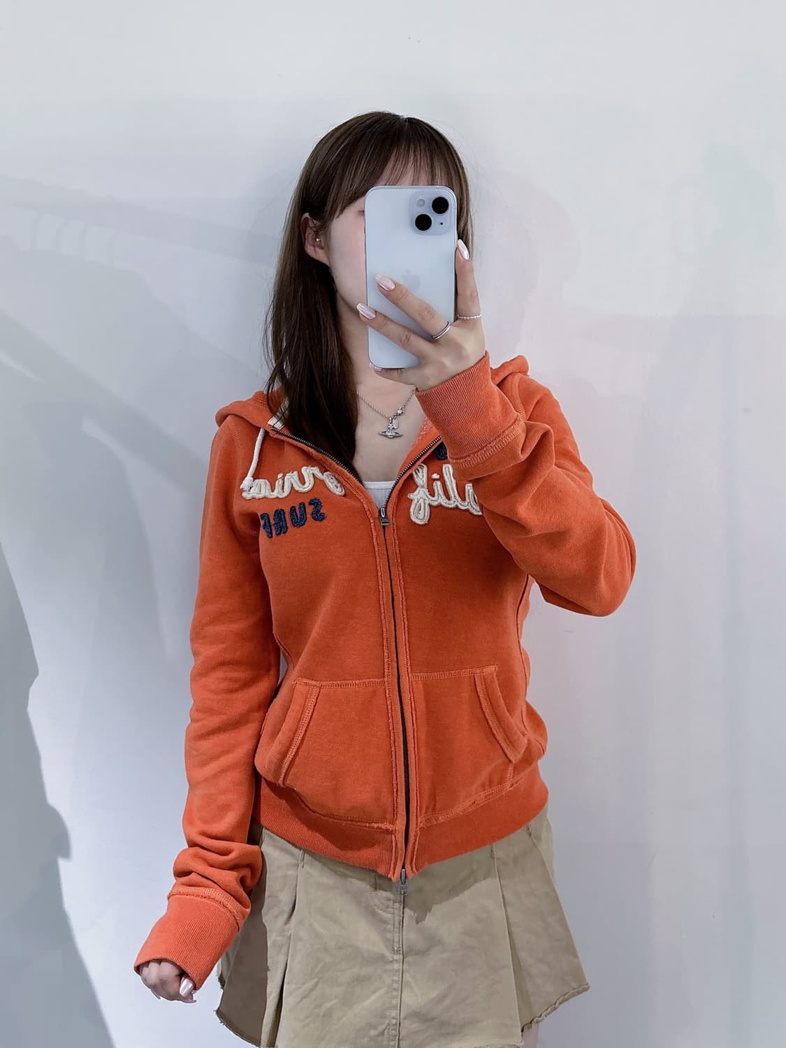 홀리스터 빅로고 투웨이 후드집업 상품이미지2