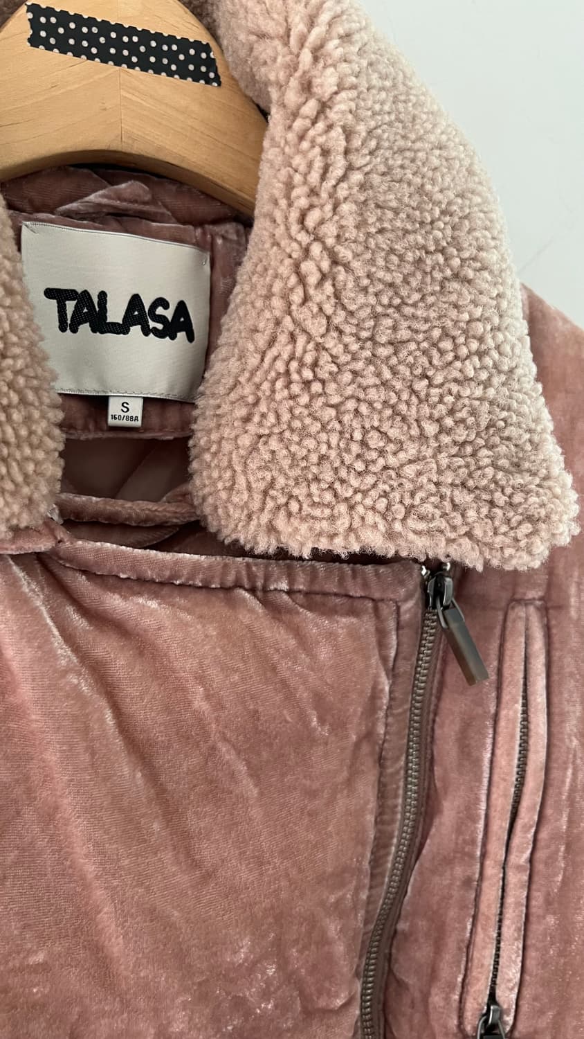 시뮬레이션한남 벨벳라이더재킷 상품이미지6