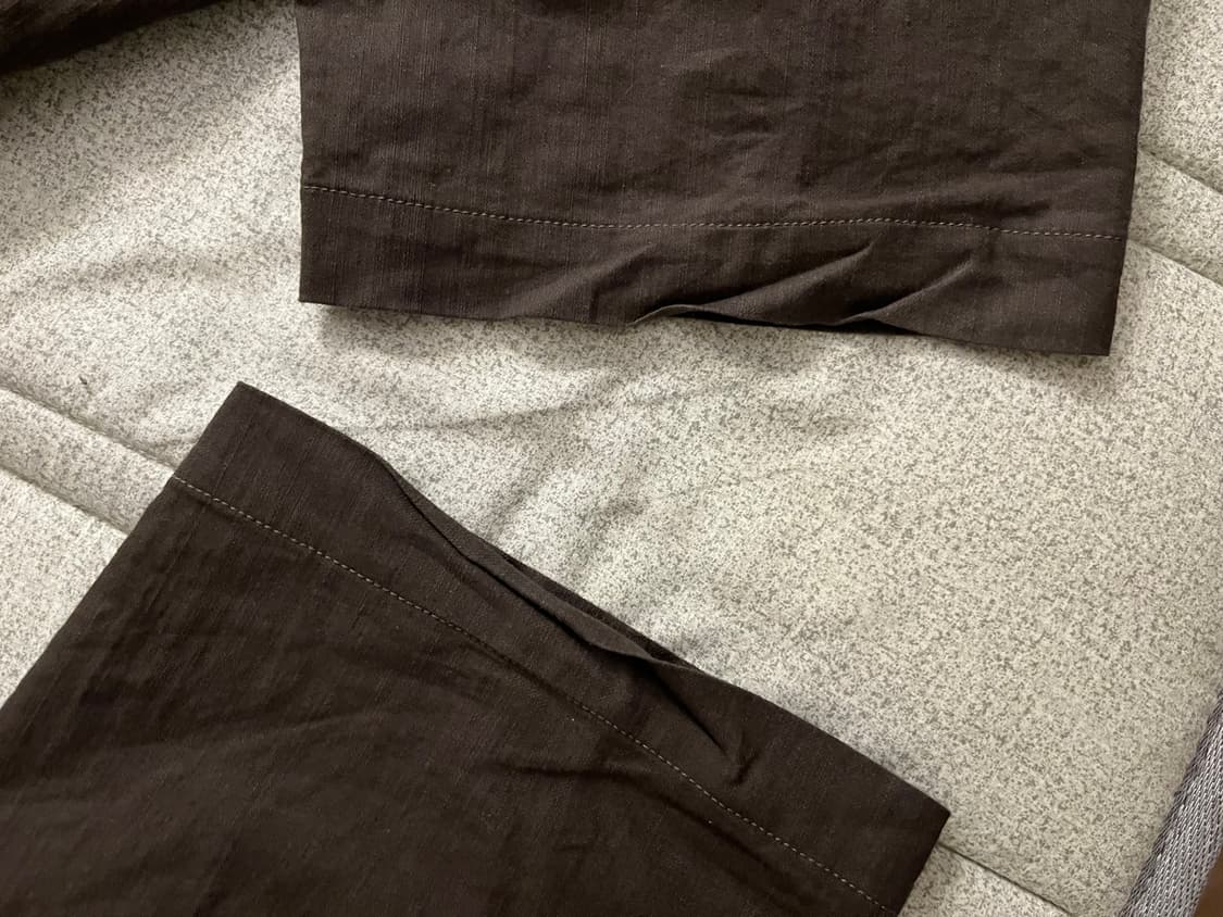 러프사이드 박스 플리츠 팬츠 차콜 상품이미지4