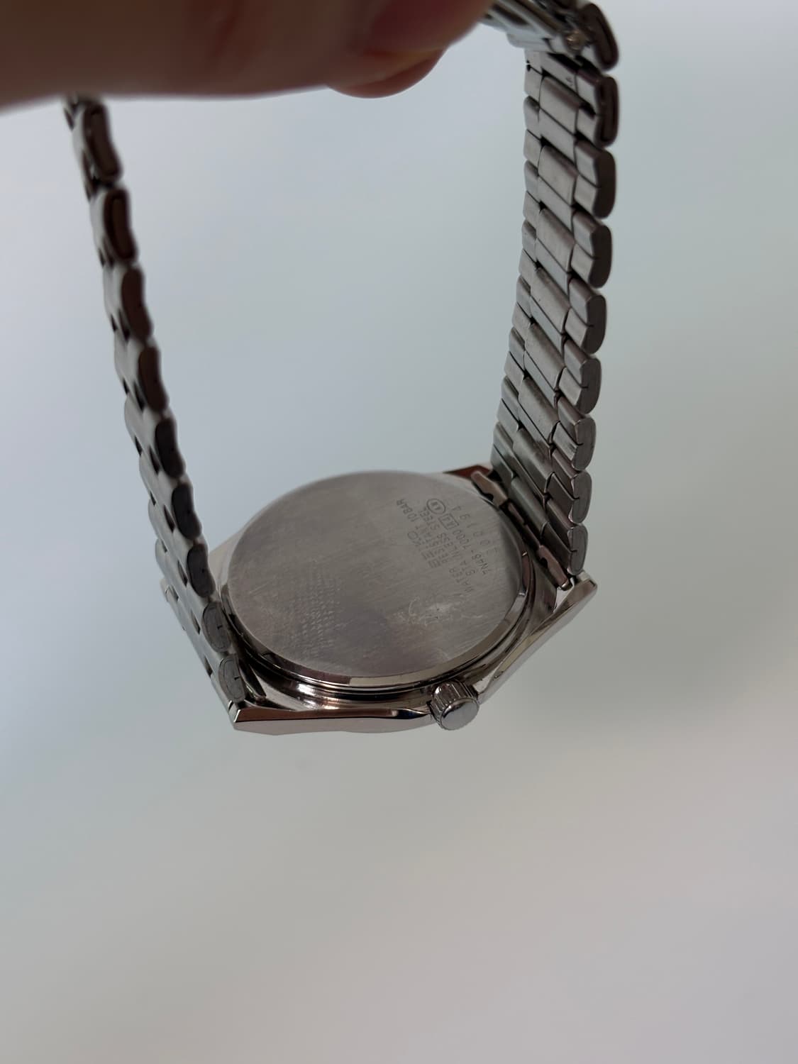 1990s Spirit Arabic Index Silver Quartz 상품이미지7