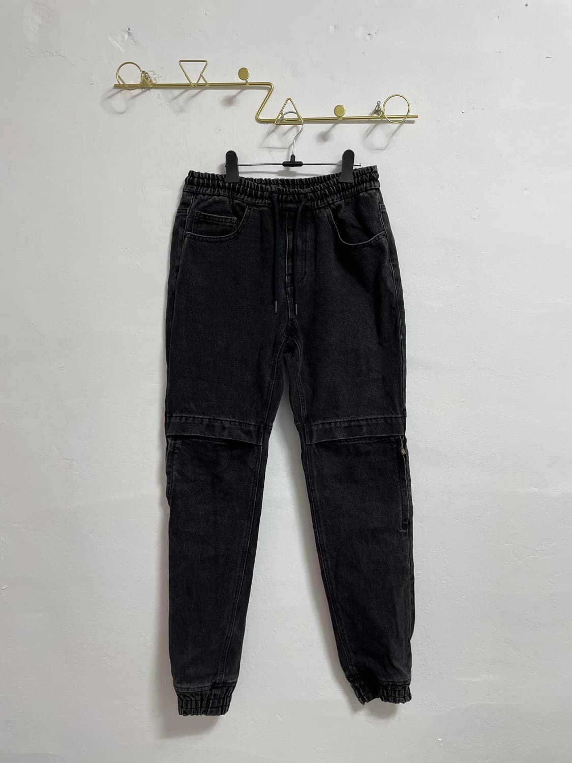 juun.j 흑청 조거 팬츠 상품이미지1