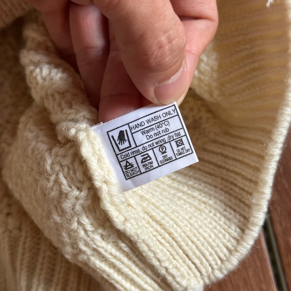 West highland woollens fisherman knit 상품이미지6