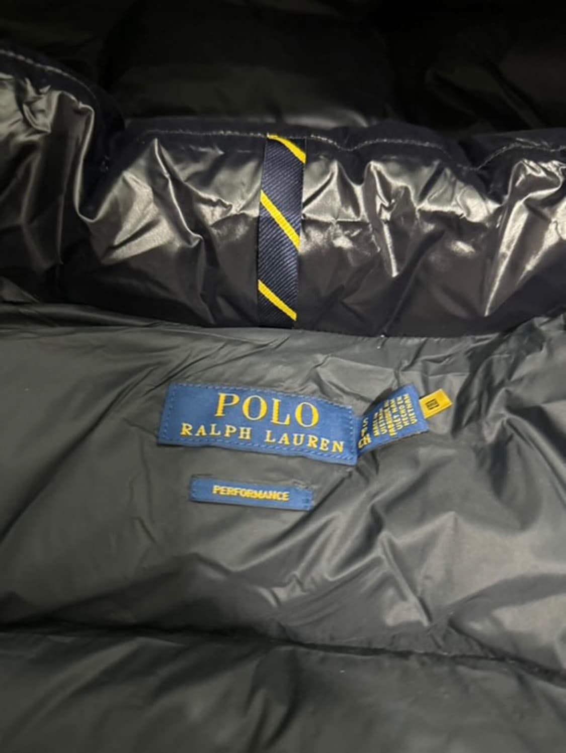 폴로 유광패딩 s 상품이미지3