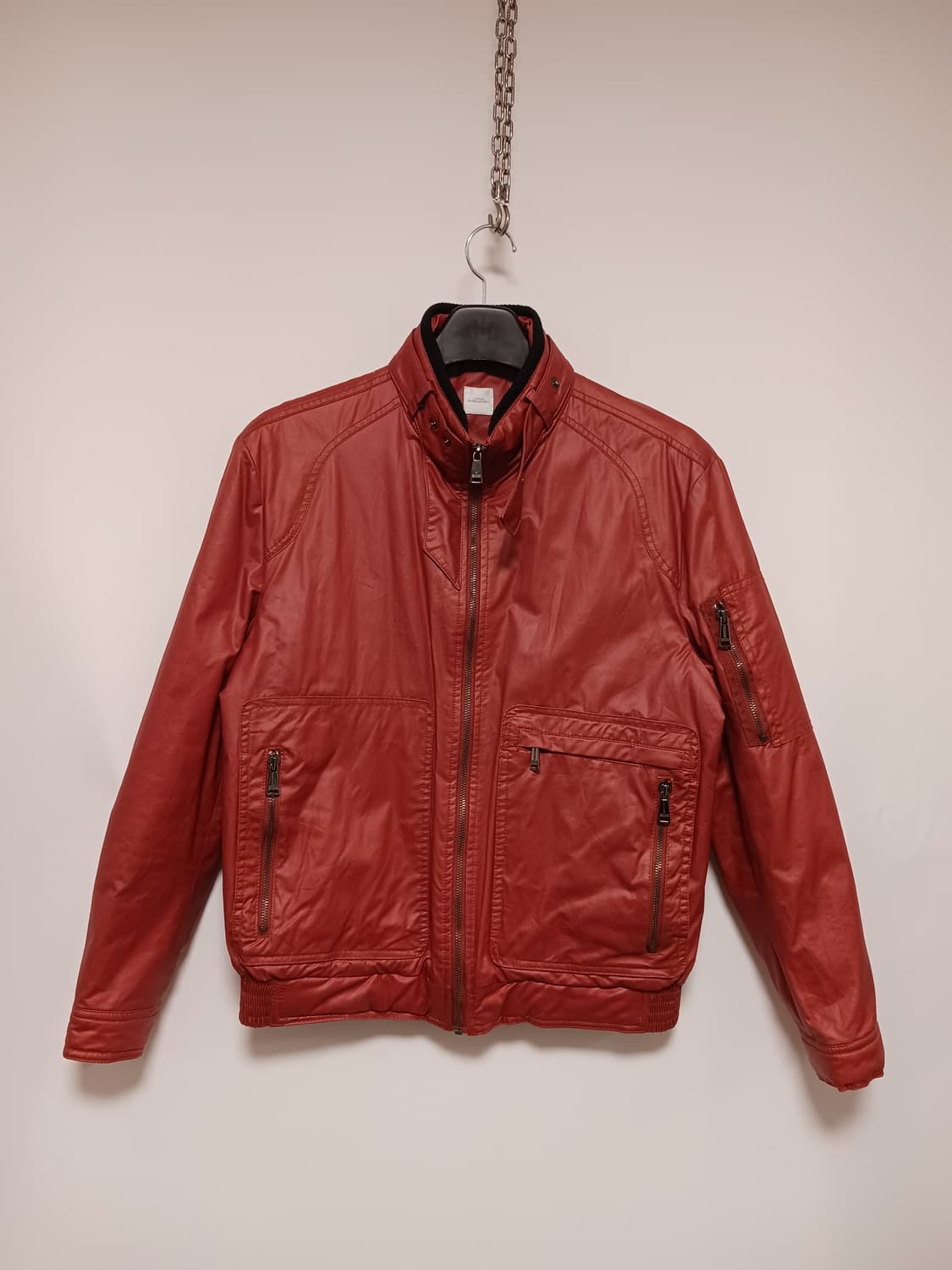 코모도 스퀘어 유니크 텍스처코팅 필드자켓 상품이미지1