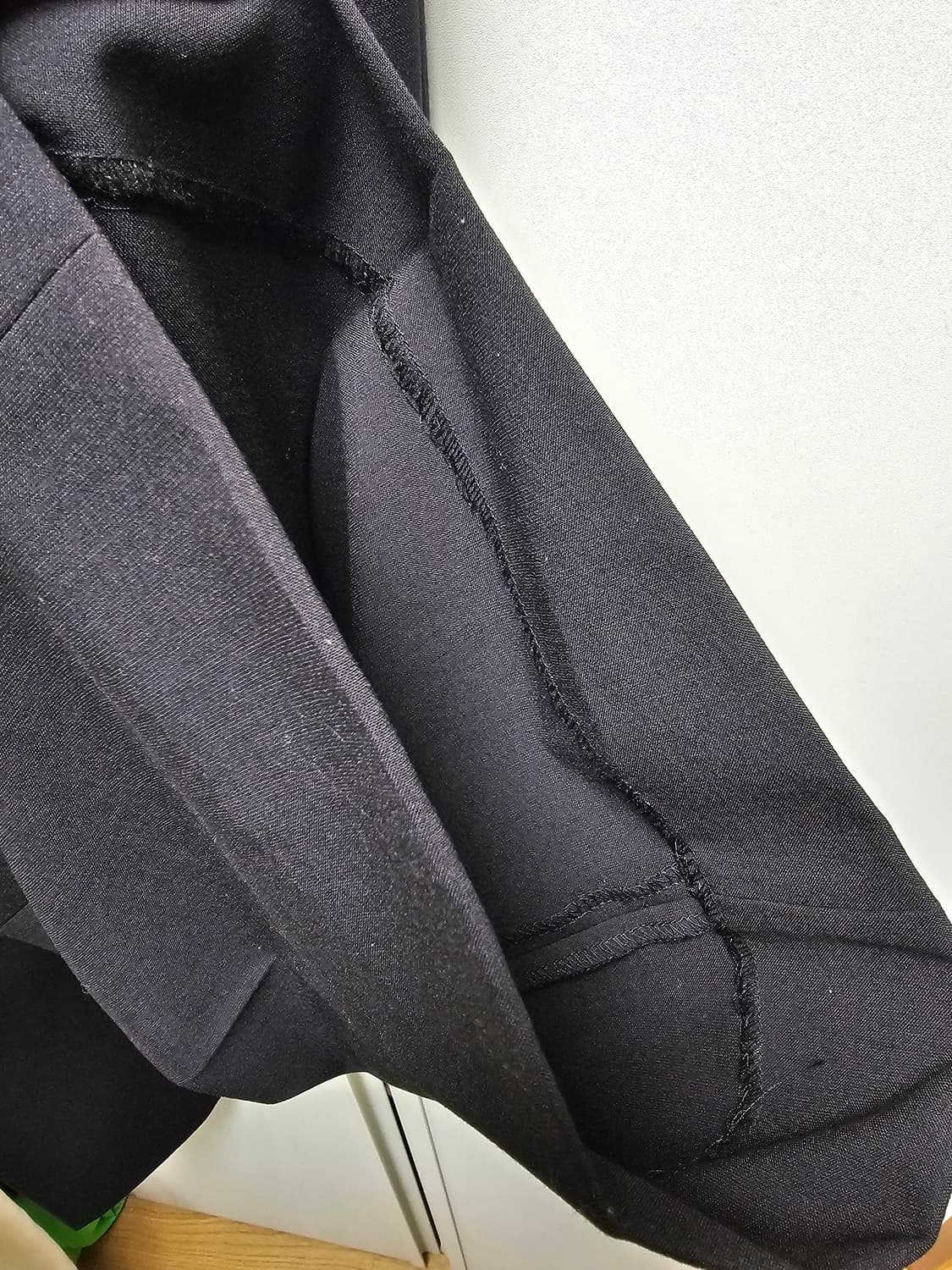 새상품 자라 와이드 블랙 팬츠 상품이미지5