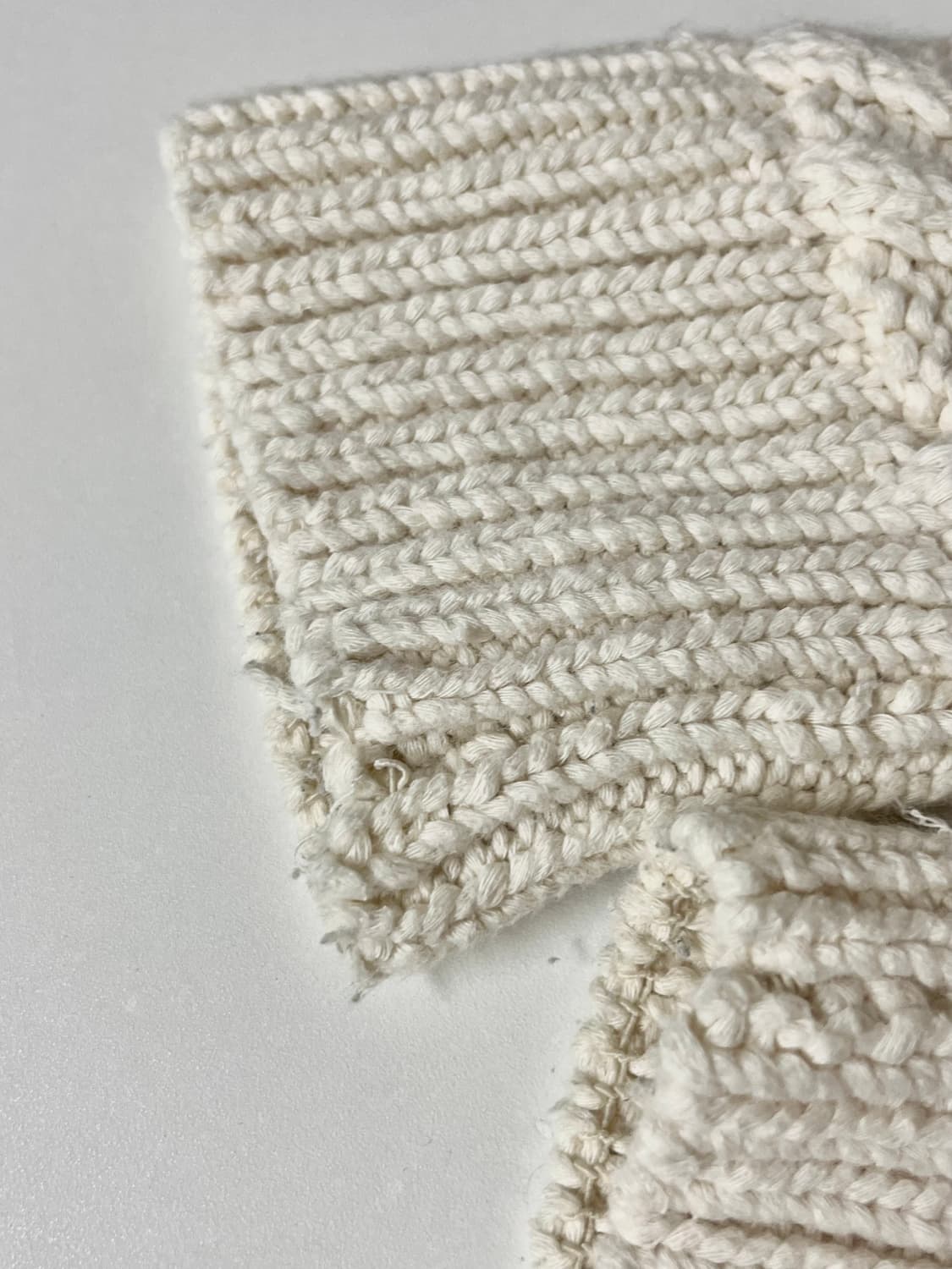 M) 아베크롬비 코튼 케이블 니트 아이보리 상품이미지7