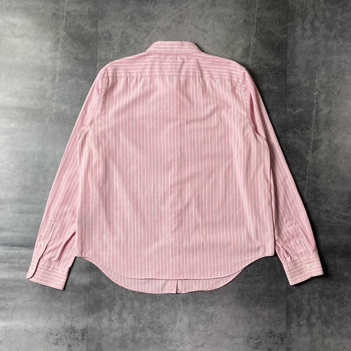 RALPH LAUREN 랄프로렌 그린라벨 빈티지 핑크 스트라이프 셔츠 상품이미지5