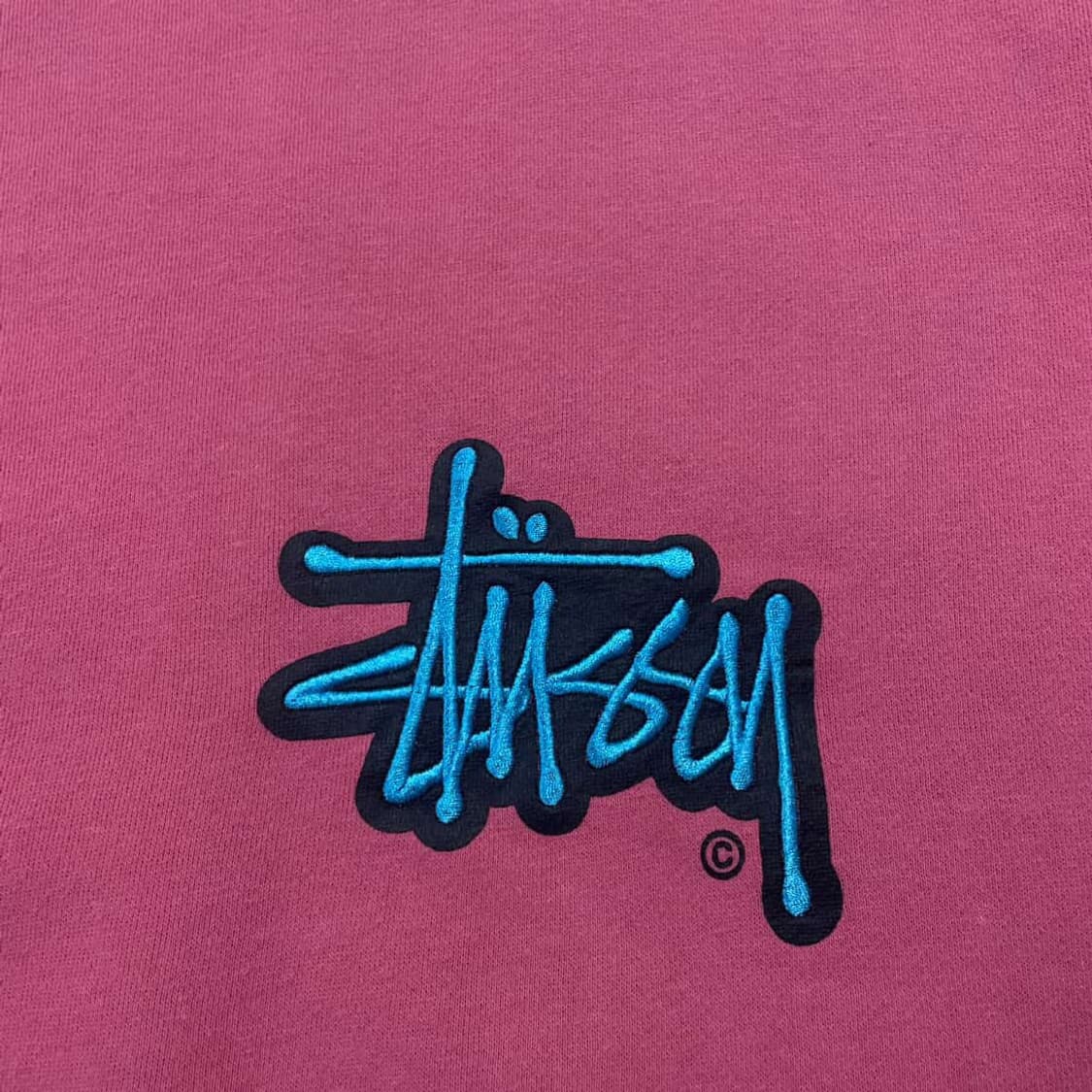 스투시 베이직로고 맨투맨 상품이미지3