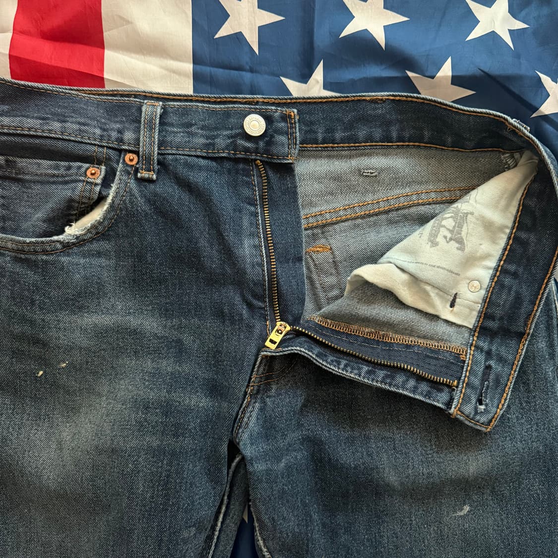 [32] Levi's 리바이스 517 데님 청바지 -14 상품이미지5