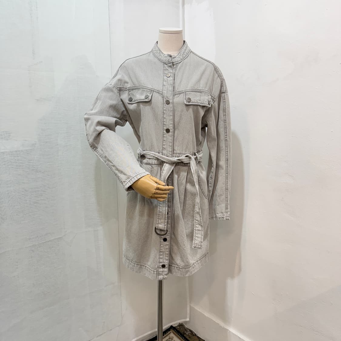 Vov 보브데님원피스 청원피스 버튼원피스 3057 상품이미지1