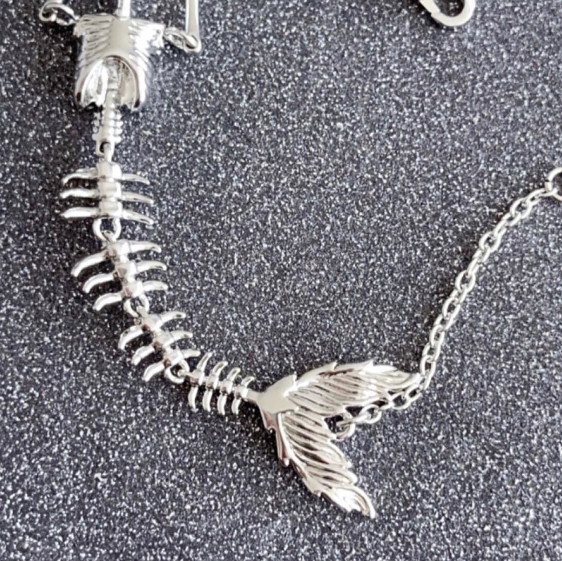 비비안웨스트우드 아카이브 인어 스컬 orb 브레이슬릿 팔찌 상품이미지4