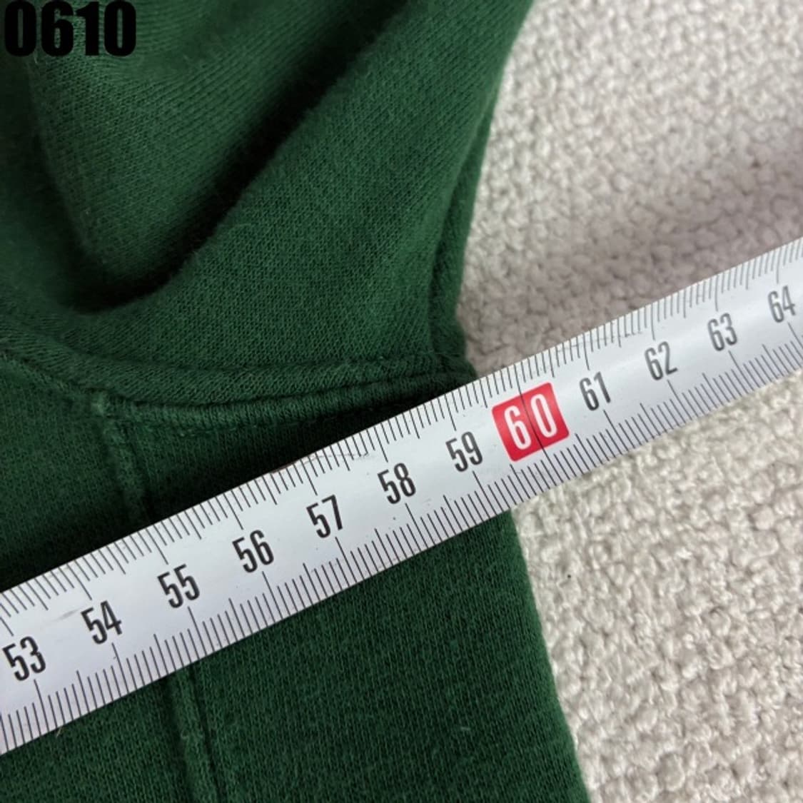 나이키 그린 기모 후드티  상품이미지4