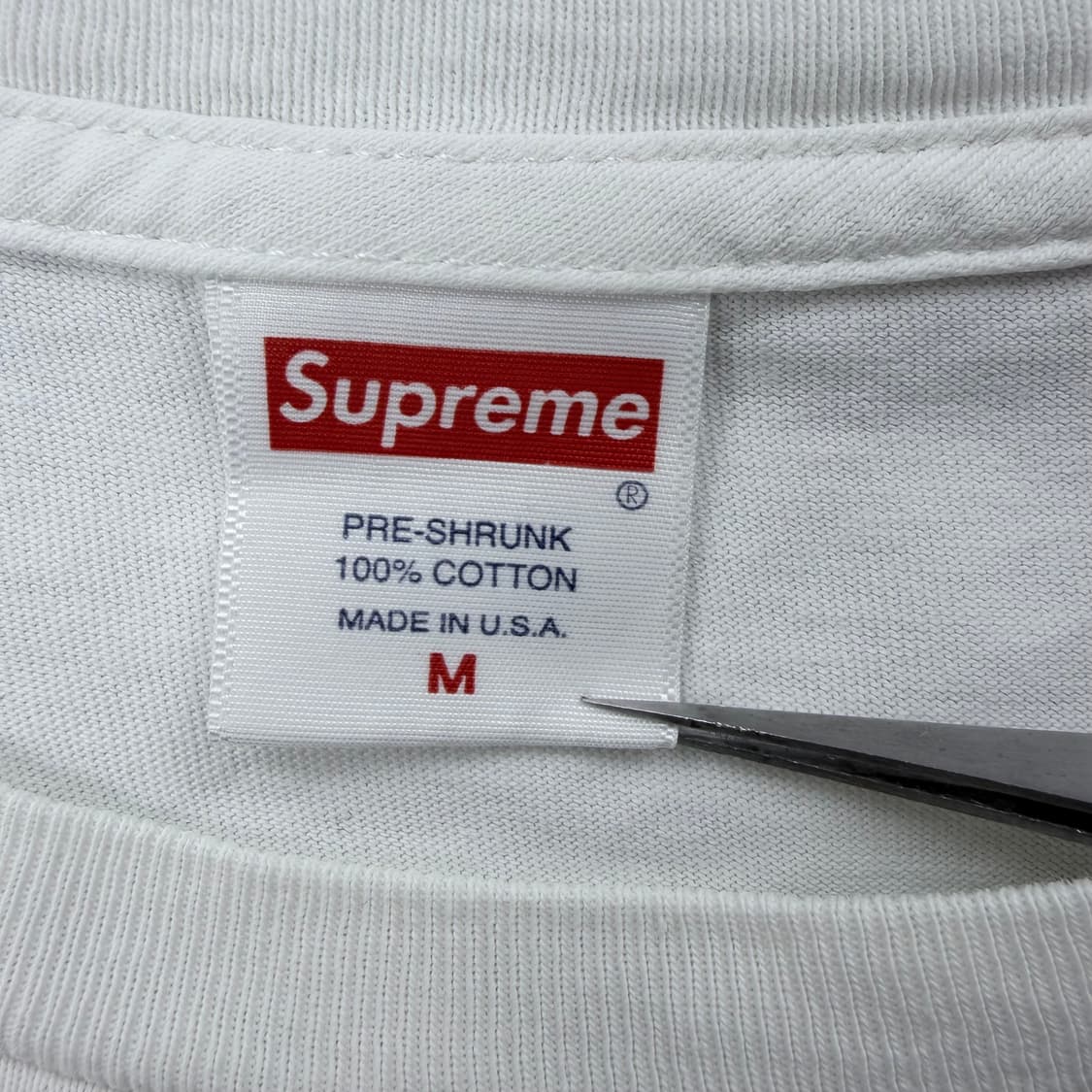 슈프림 x 제이미 리드 아나키 반팔 티셔츠 화이트 상품이미지5