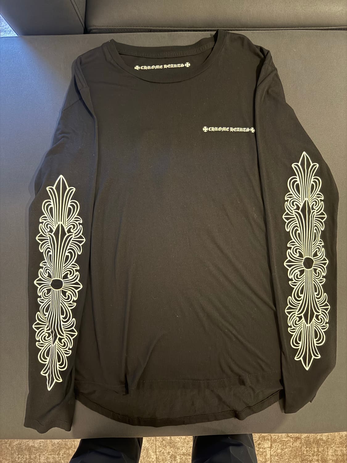 크롬하츠 메티보이 플로랄 롱슬리브 L 상품이미지10