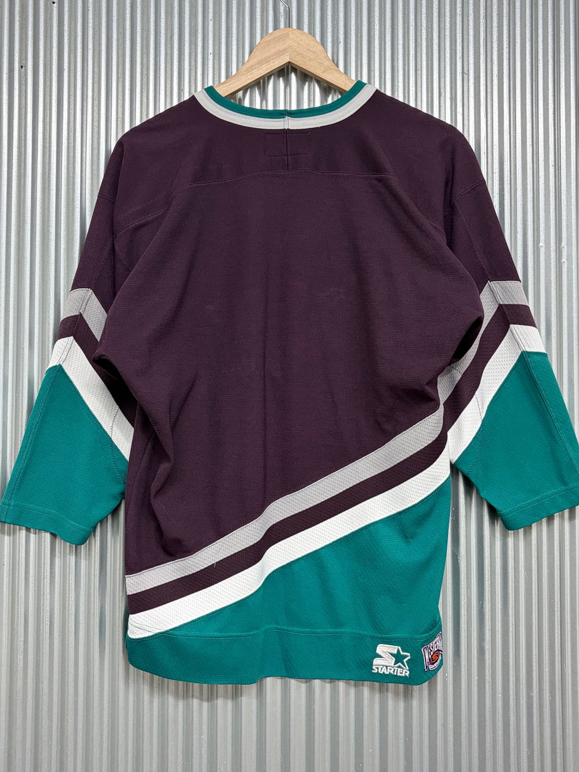 [L/XL] NHL 애너하임 마이티덕스 스타터 빈티지 아이스하키 4.9  상품이미지2