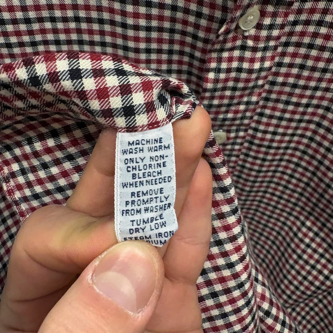 폴로 랄프로렌 클래식 마이크로 깅엄체크 버튼다운 셔츠 코튼트윌 N658 상품이미지8