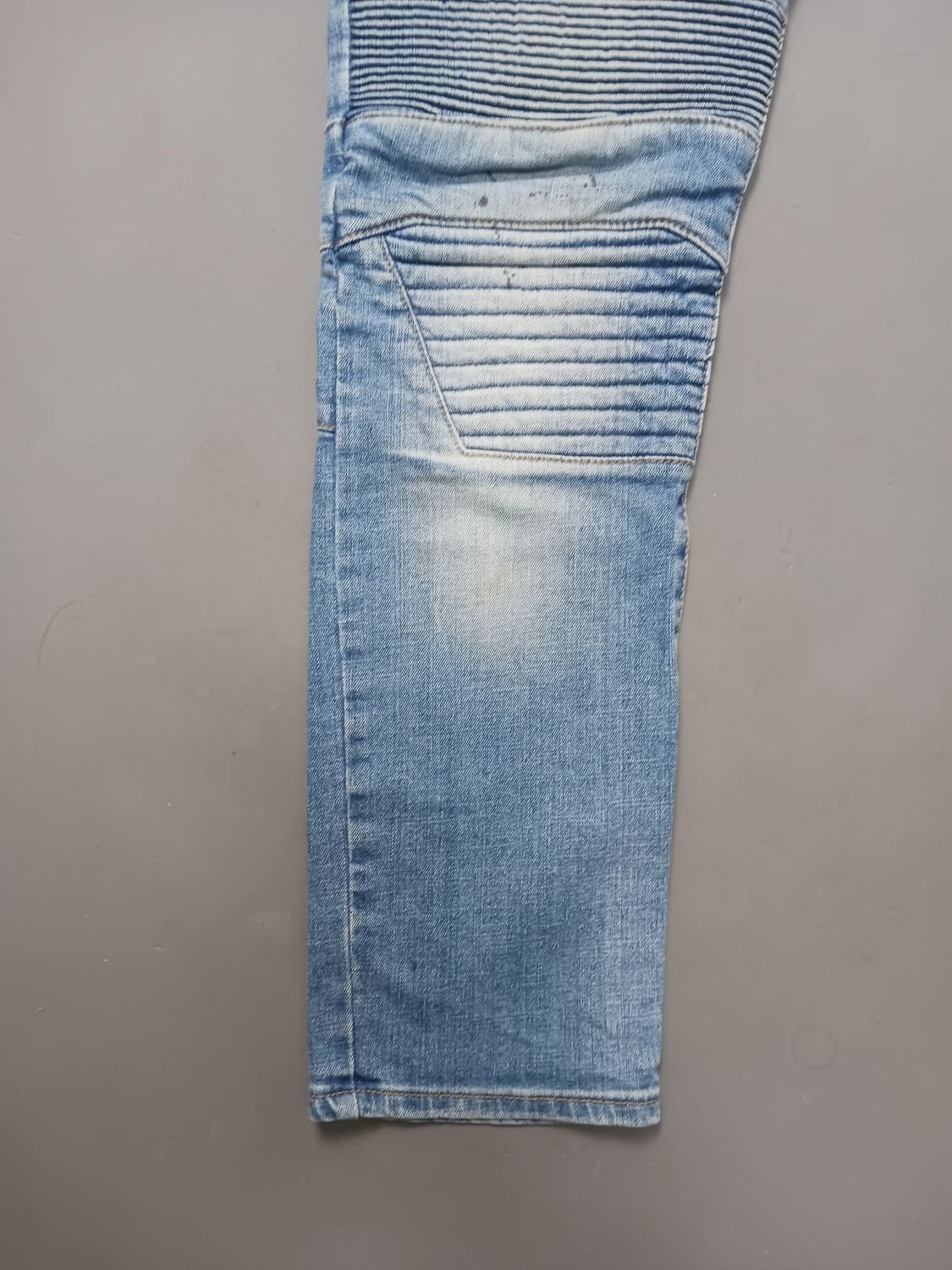 [34] 발망 더티오일 바이커진 청바지 상품이미지3